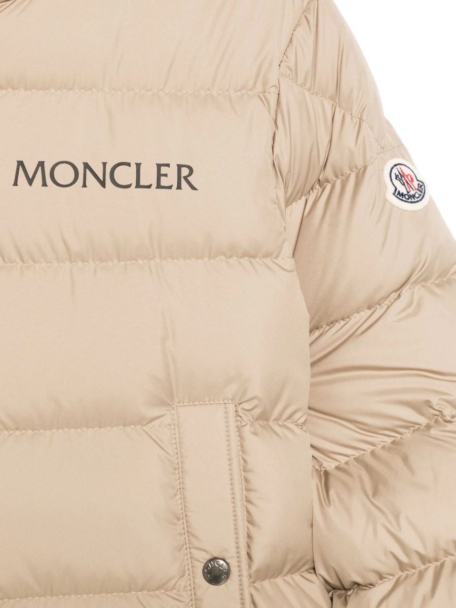 Geaca de iarna Moncler neutra din polyester - Img 3