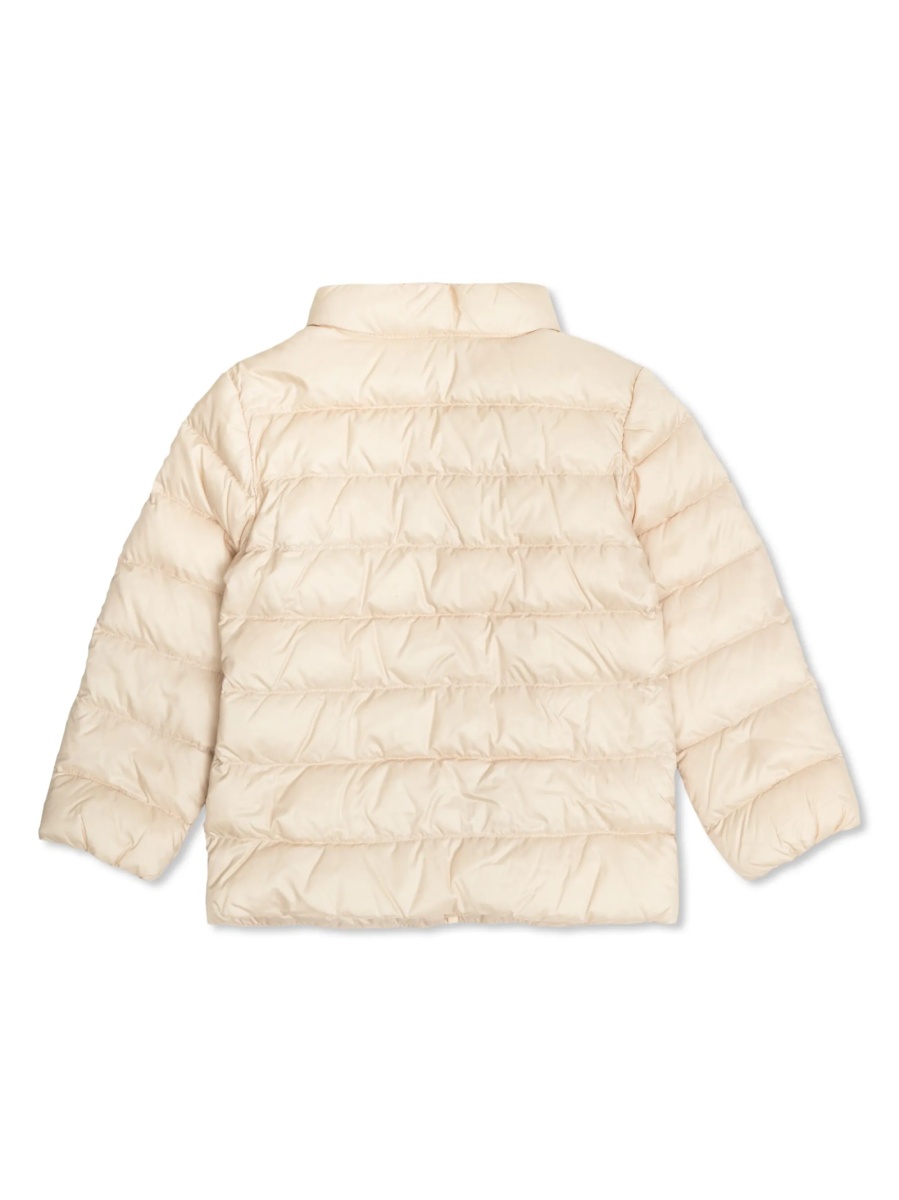 Geaca de iarna Moncler roz din poliamida - Img 2