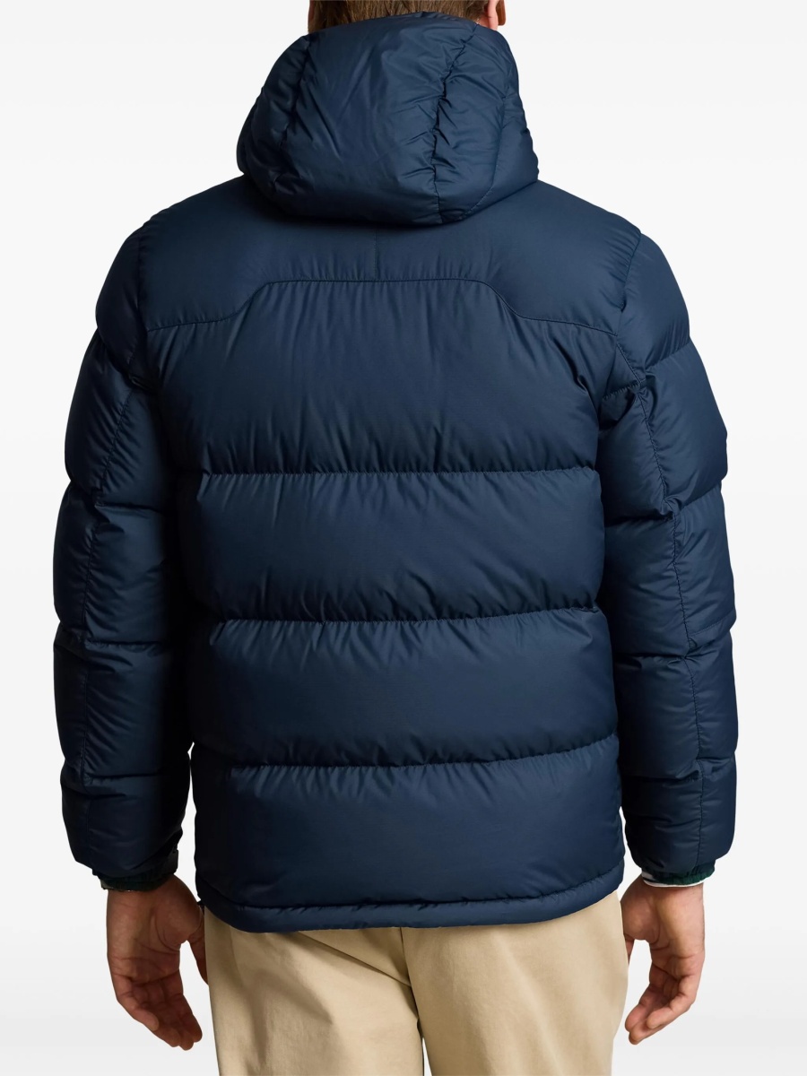 Geaca de iarna Ralph Lauren albastra din polyester - Img 7