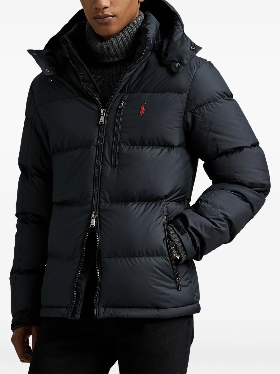 Geaca de iarna Ralph Lauren neagra din polyester - Img 2