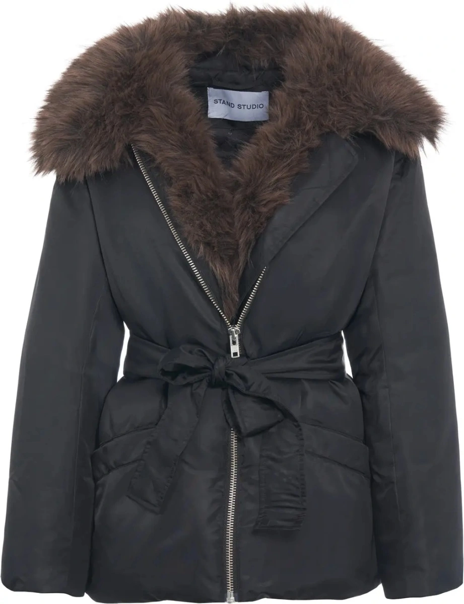 Geaca de iarna STAND STUDIO neagra 'Celeste' - Img 3