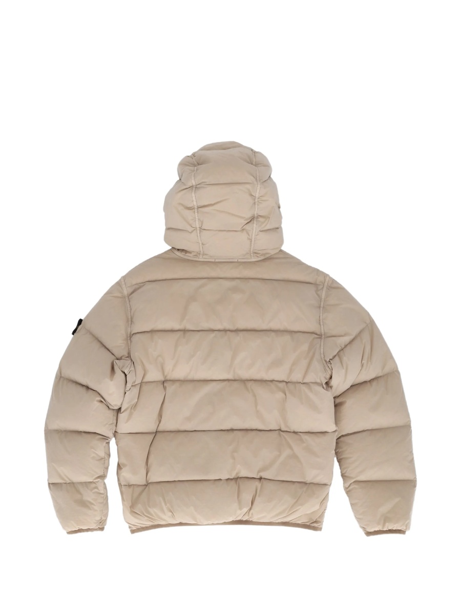 Geaca de iarna Stone Island neutra din elastan si poliamida - Img 2