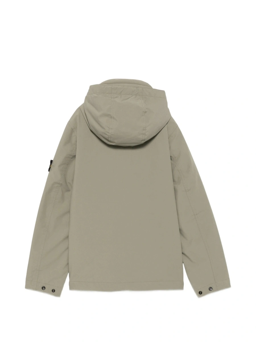 Geaca de iarna Stone Island neutra din polyester si elastan - Img 2