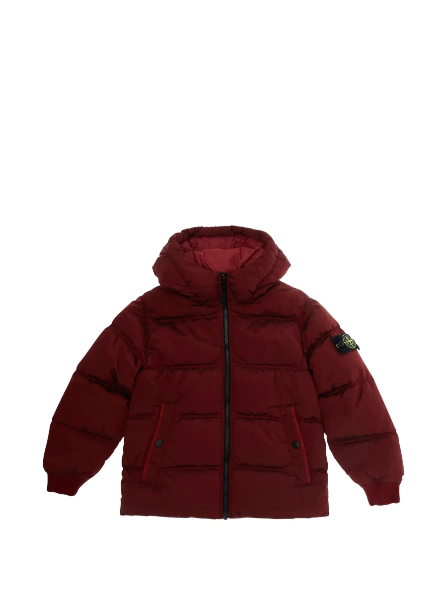 Geaca de iarna Stone Island rosie - Img 6
