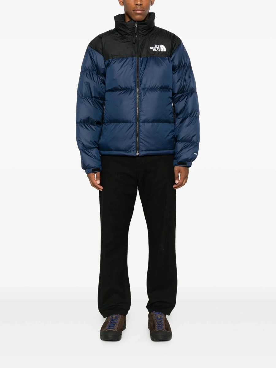 Geaca de iarna The North Face albastra din nylon si polyester - Img 6