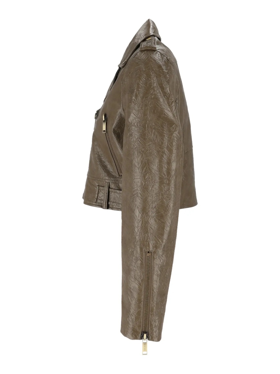 Geaca de Piele CROP FX LEATHER MOTO JKT - Img 2