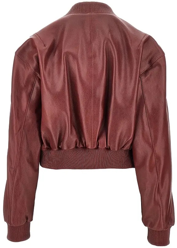 Geaca de Piele 'Hannan' leather bomber jacket - Img 3