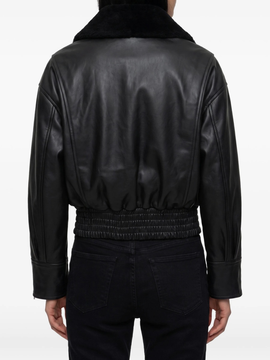 Geaca de piele IVY OAK neagra - Img 2