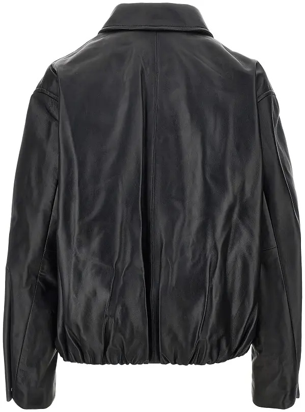 Geaca de Piele 'Melis' leather Aviator jacket - Img 3
