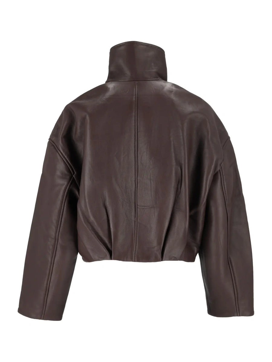 Geaca de Piele MERLA LEATHER JACKET - Img 3