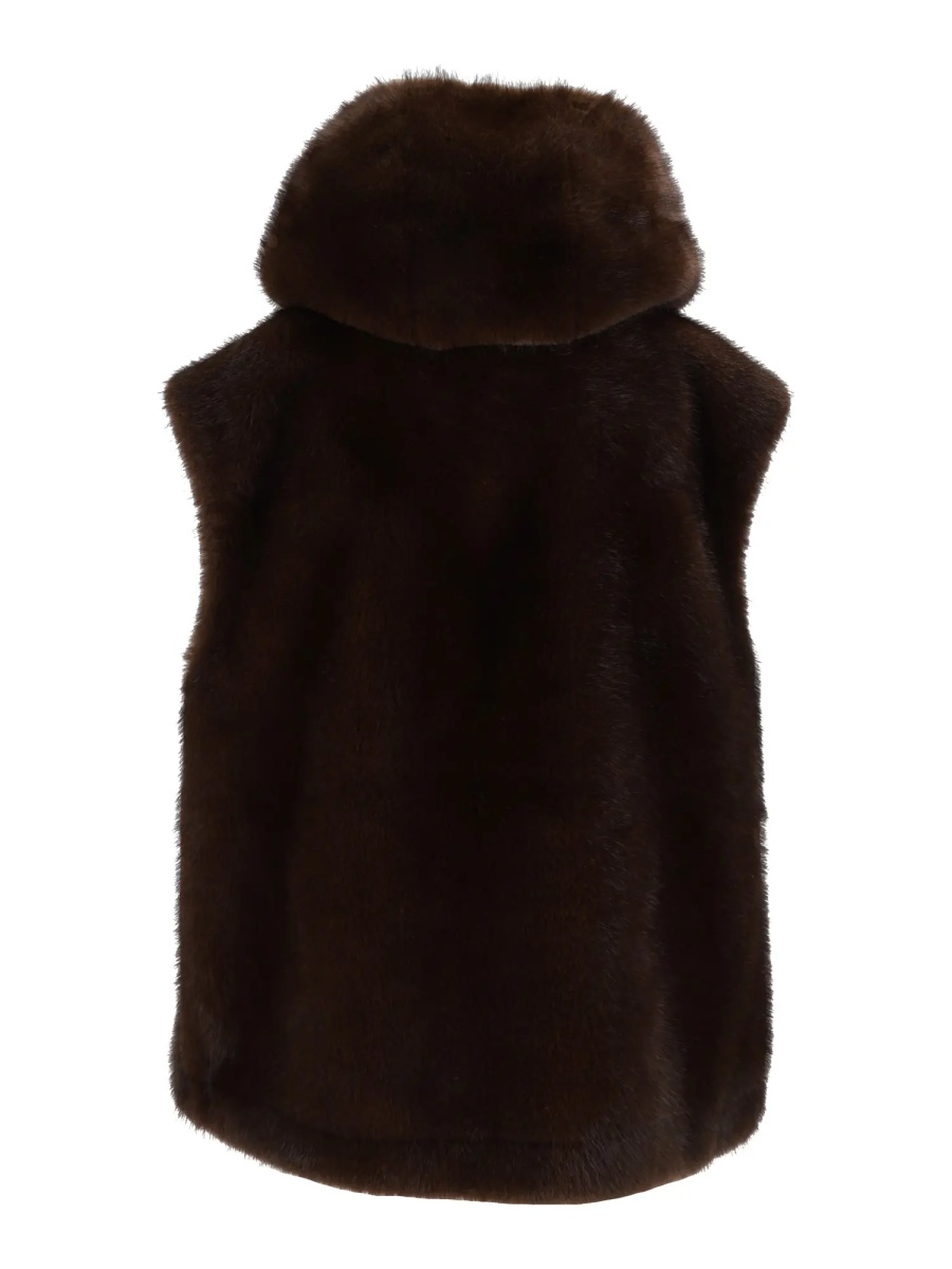 Geaca de Piele WOMAN FAKE FUR JACKET - Img 2