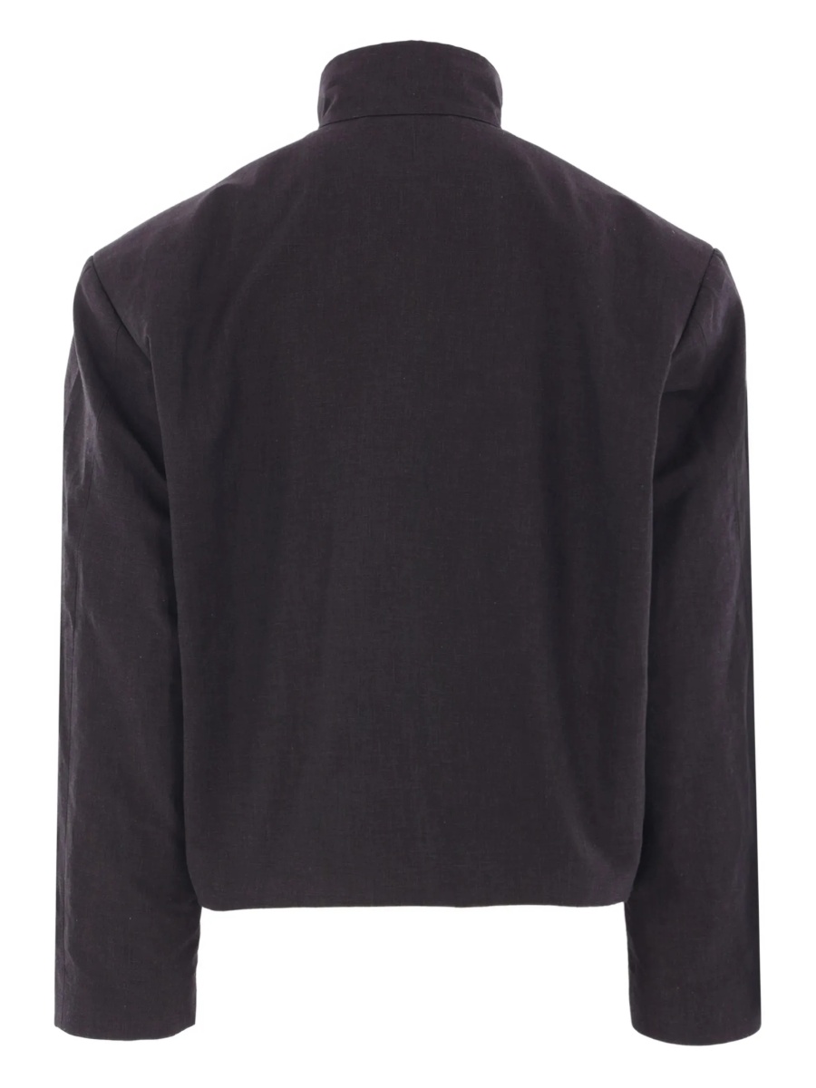 Geaca Oversize Balenciaga neagra din bumbac si in - Img 2