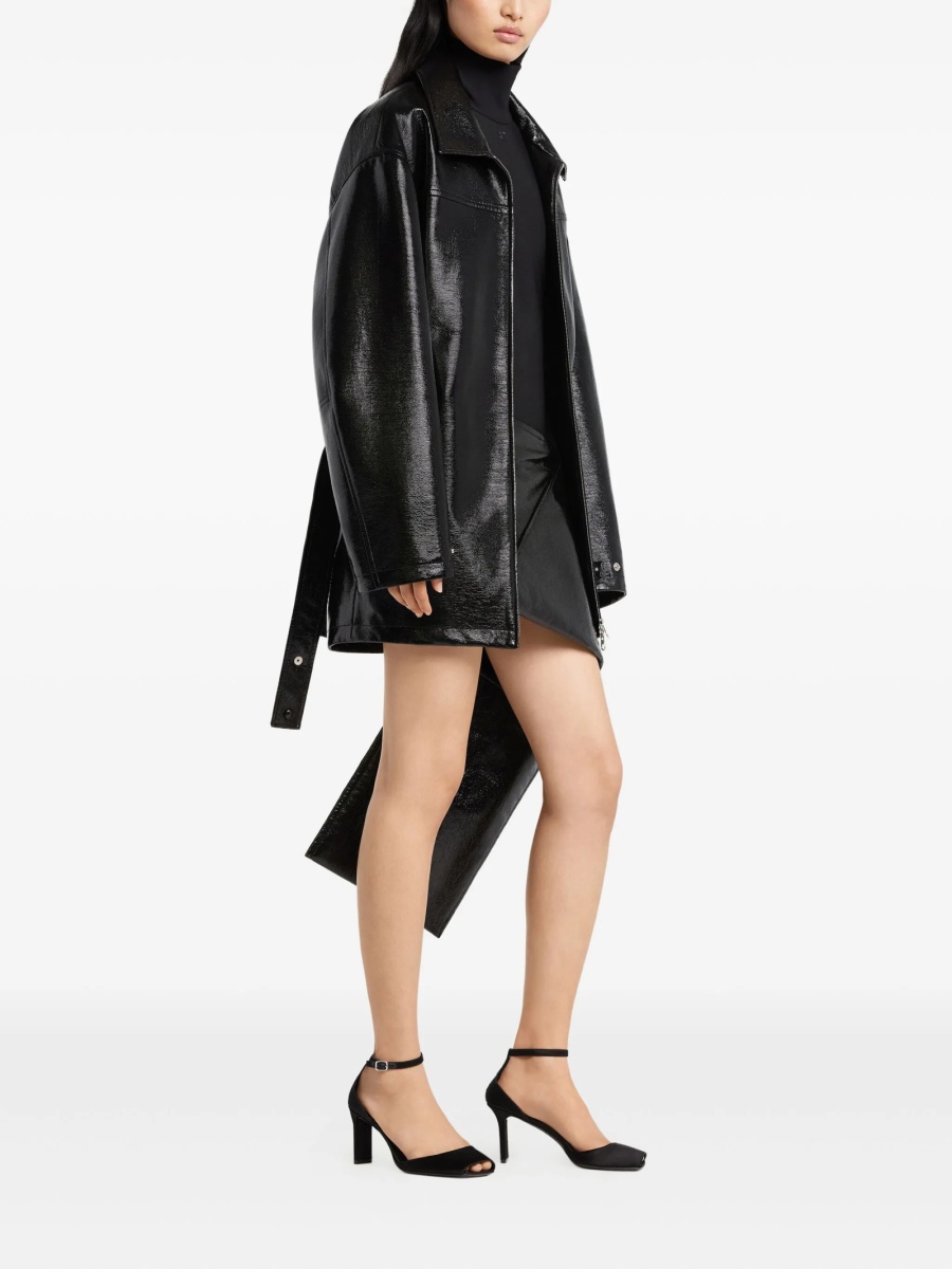 Geaca Oversize COURRÈGES neagra - Img 3