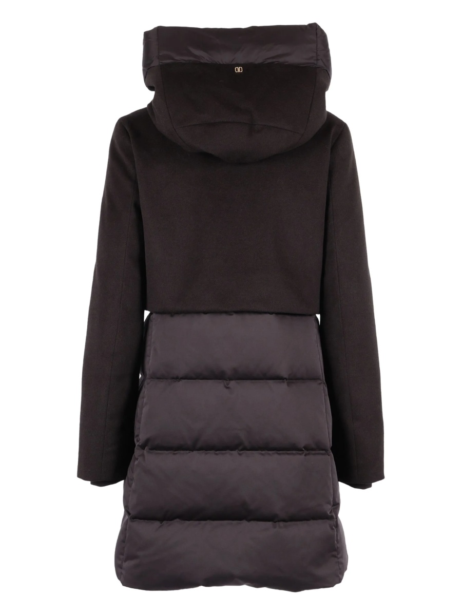 Geaca Oversize DUNO maro din lana si polyester - Img 2