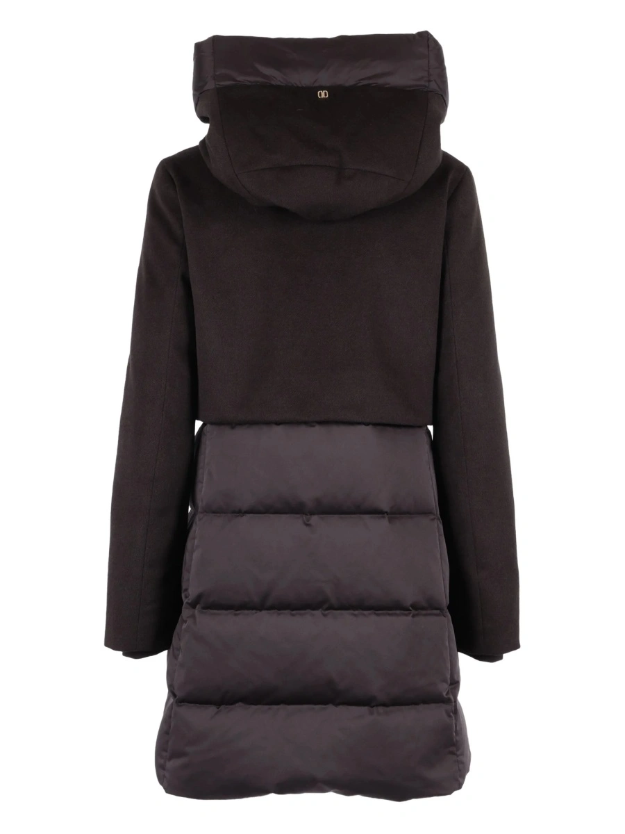 Geaca Oversize DUNO maro din lana si polyester - Img 2