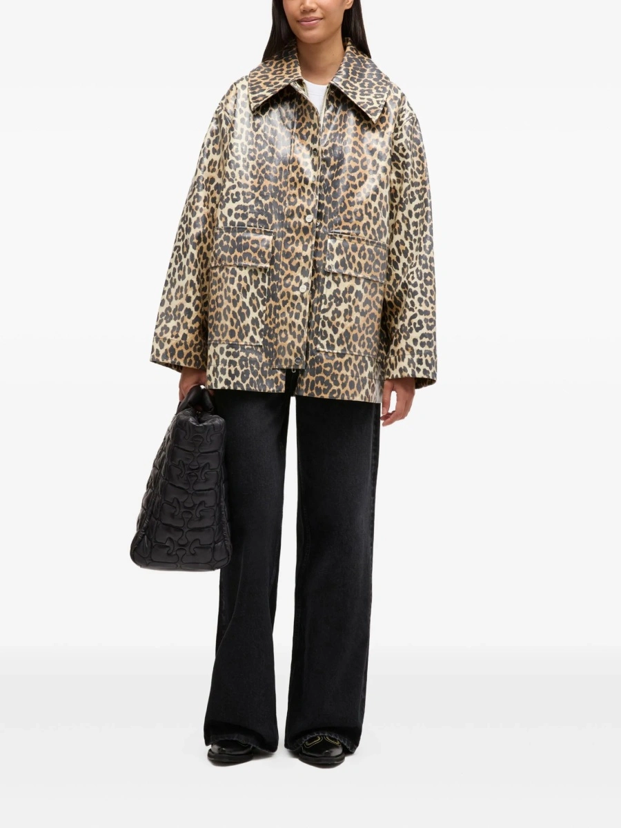 Geaca Oversize Ganni maro - Img 2