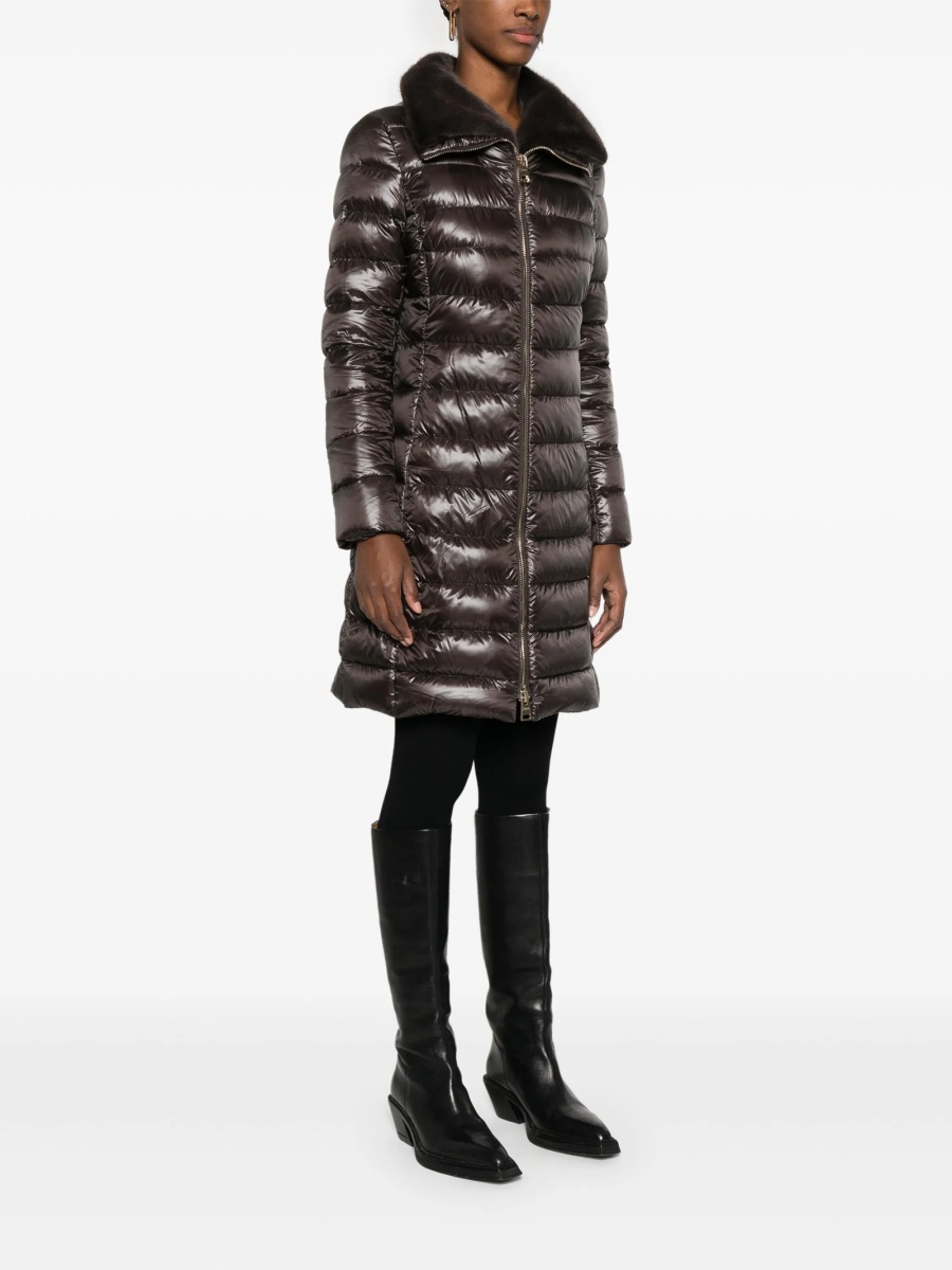 Geaca Oversize Herno maro din poliamida si polyester - Img 3