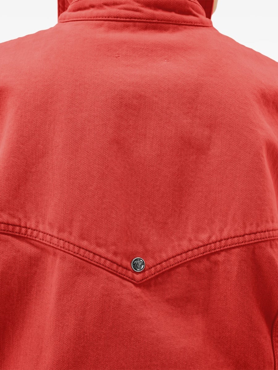 Geaca Oversize Versace rosie - Img 5