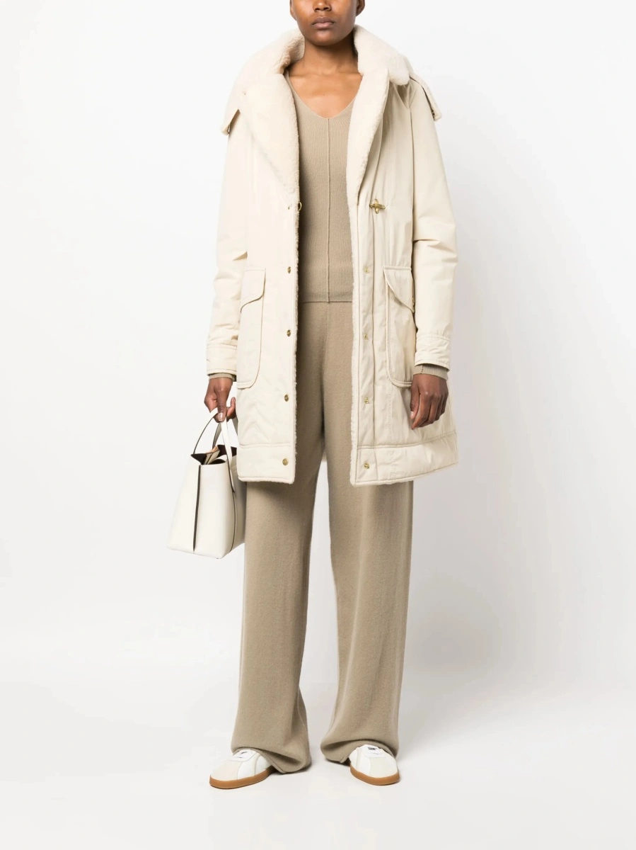 Geaca Parka Fay neutra din polyester si bumbac - Img 2