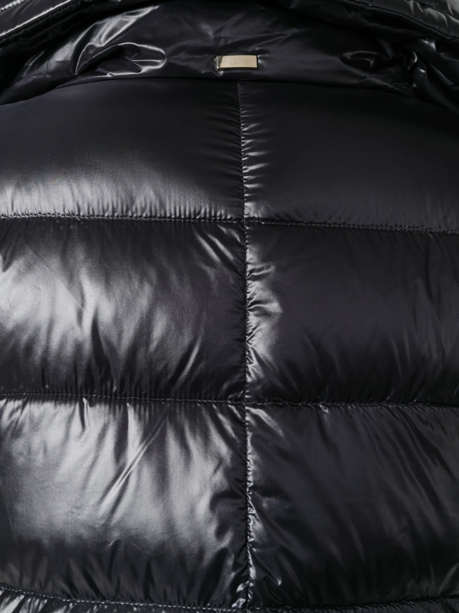 Geaca Parka Herno neagra din poliamida - Img 5