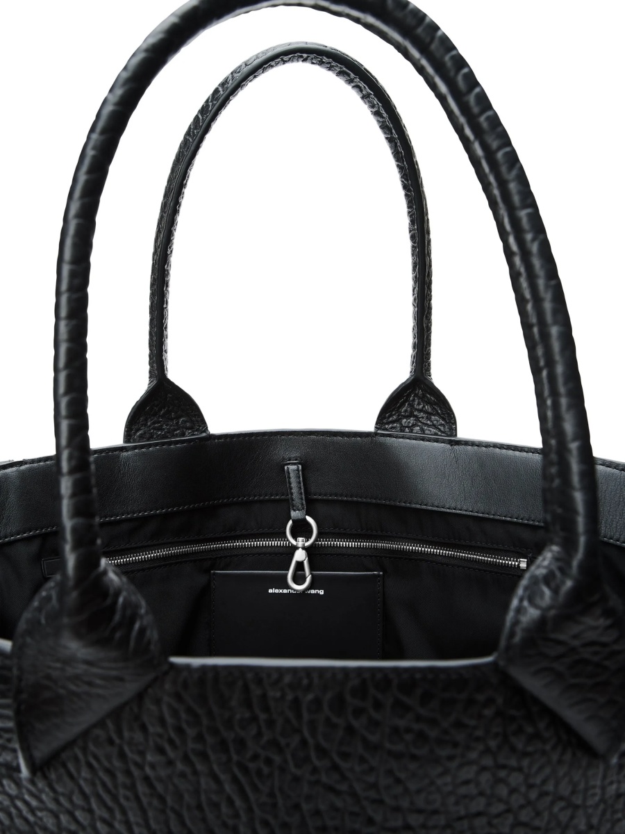 Geanta de mana Alexander Wang neagra din piele - Img 4