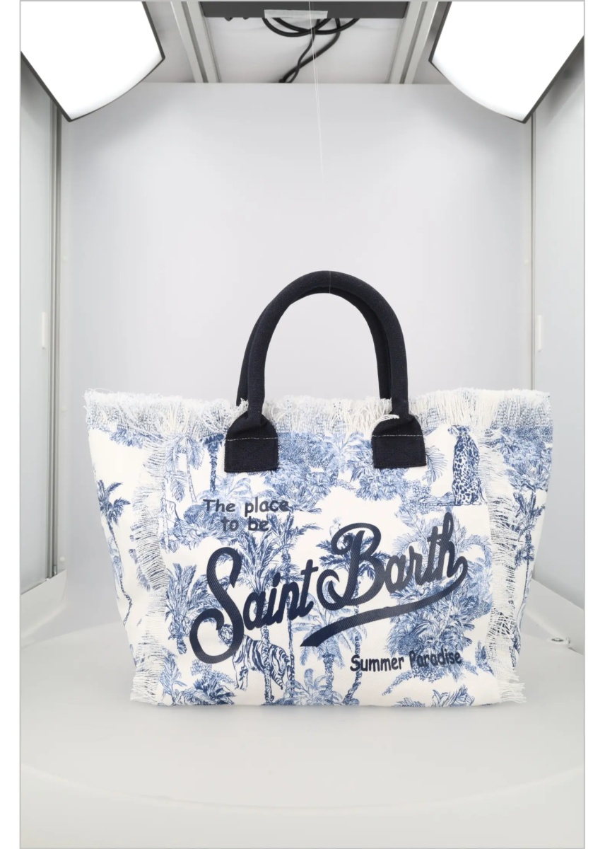Geanta de mana Borsa "Vanity" Medium In Canvas - Img 2
