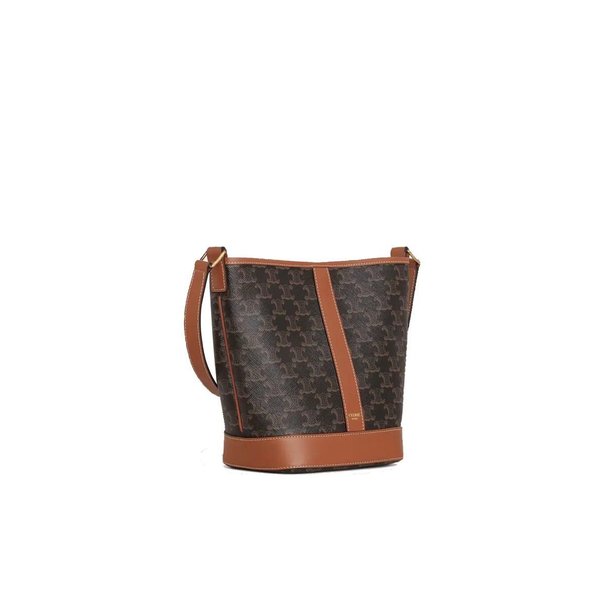 Geanta de mana Celine Small Triomphe Bucket Bag - Img 2
