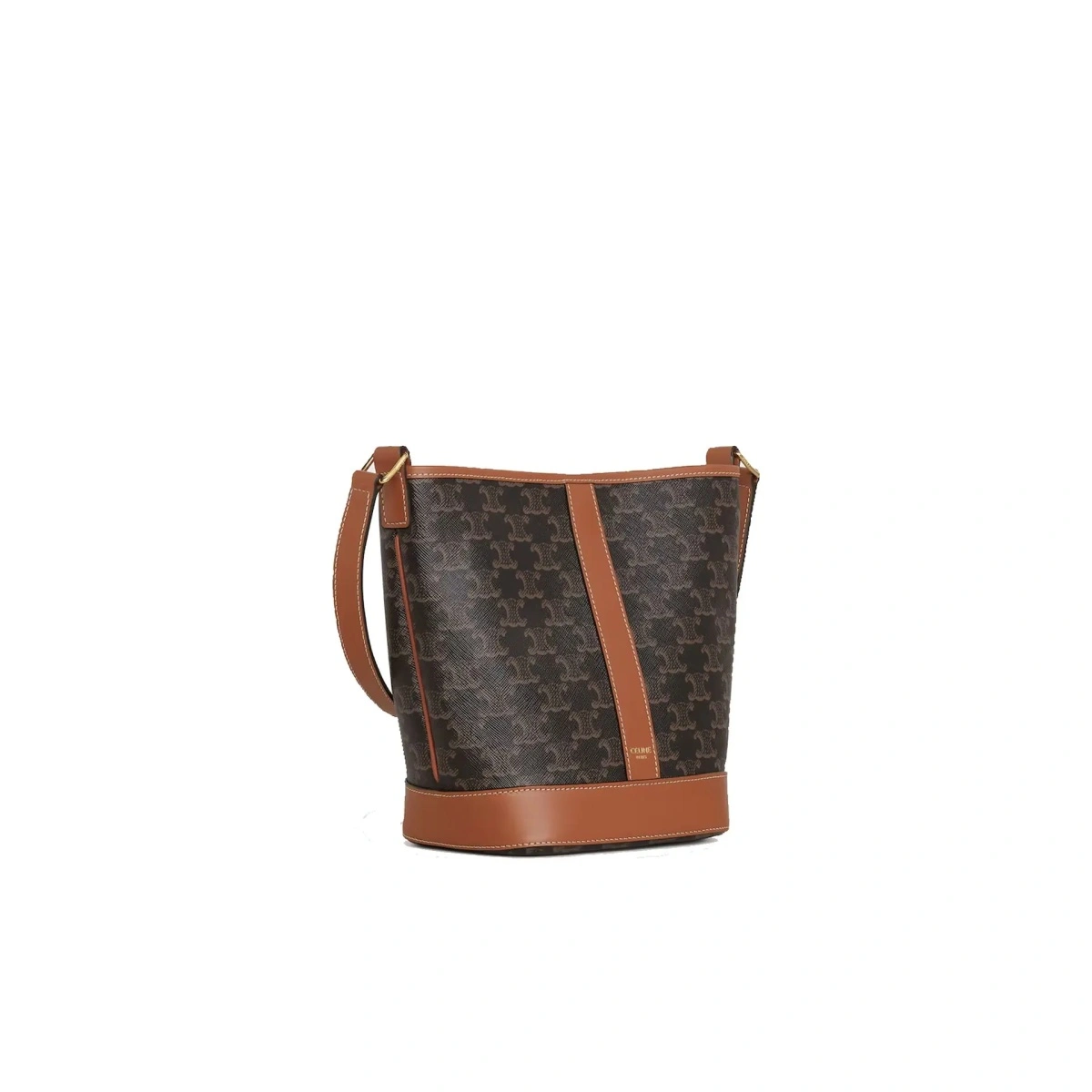 Geanta de mana Celine Small Triomphe Bucket Bag - Img 2
