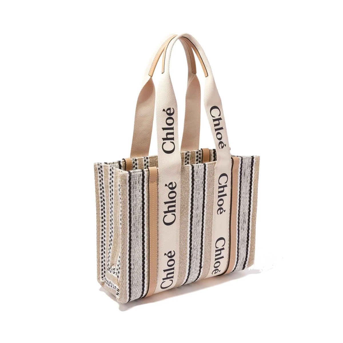 Geanta de mana Chloé Woody Medium Tote Bag - Img 2