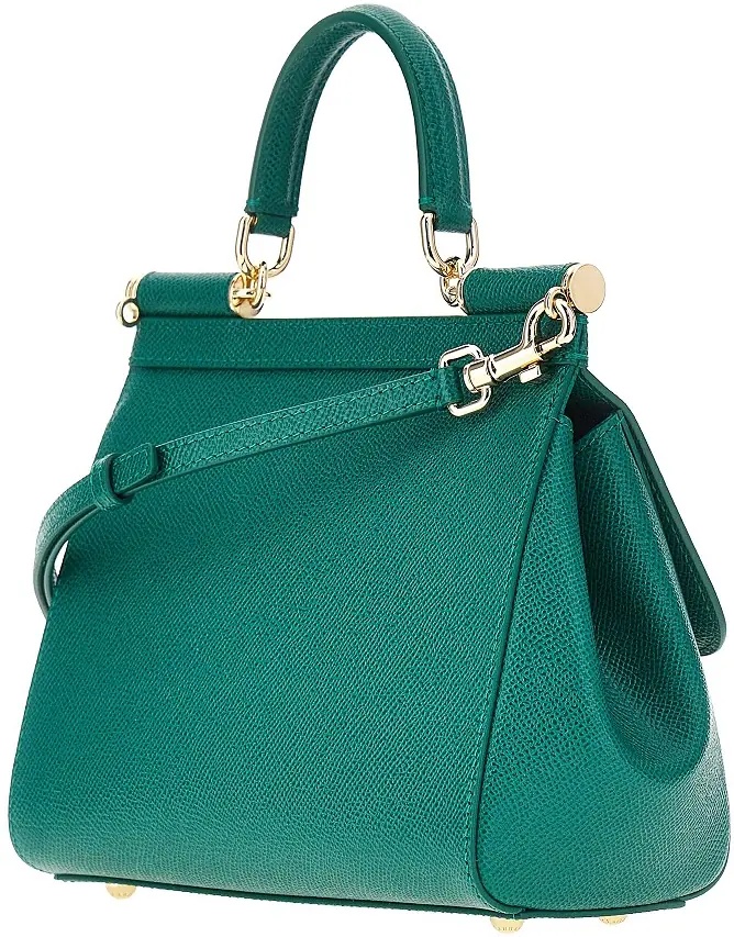Geanta de mana Dauphine leather medium 'Sicily' bag - Img 2