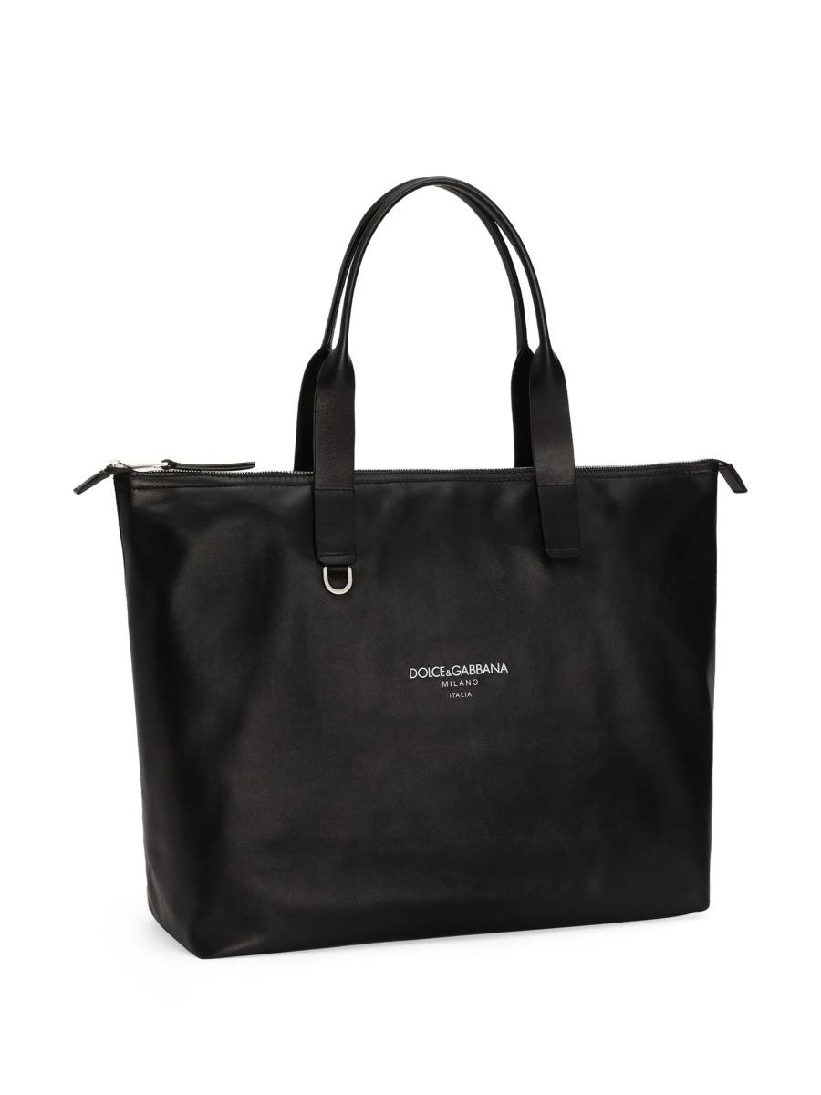 Geanta de mana Dolce &amp; Gabbana neagra din piele - Img 3