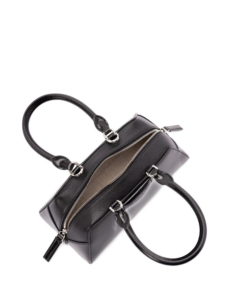 Geanta de mana Givenchy antigona neagra din piele - Img 4