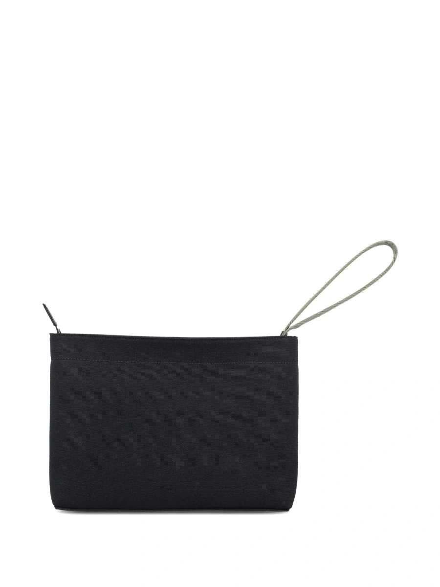 Geanta de mana Givenchy neagra din bumbac - Img 4