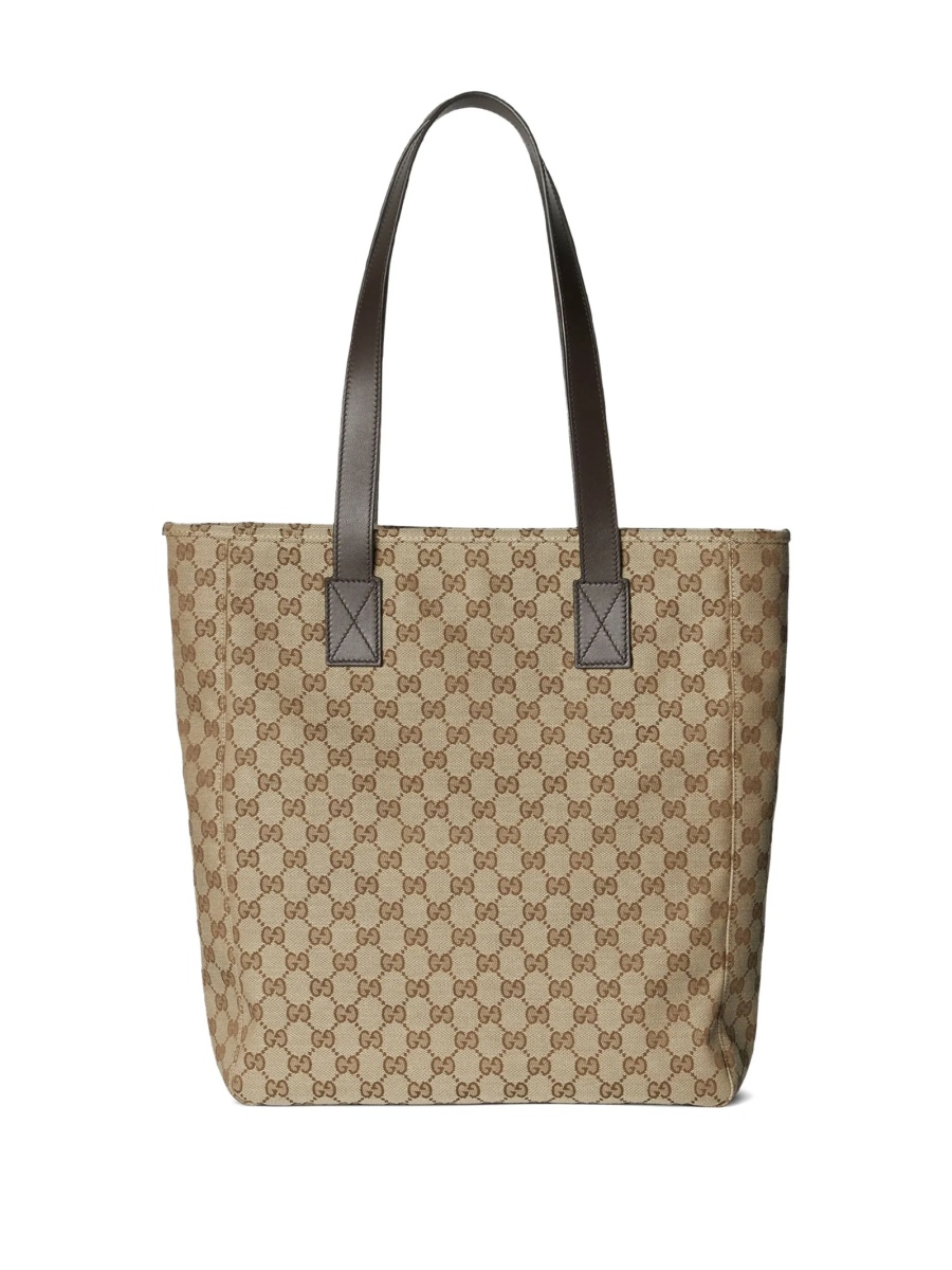 Geanta de mana Gucci neutra din bumbac si polyester - Img 2