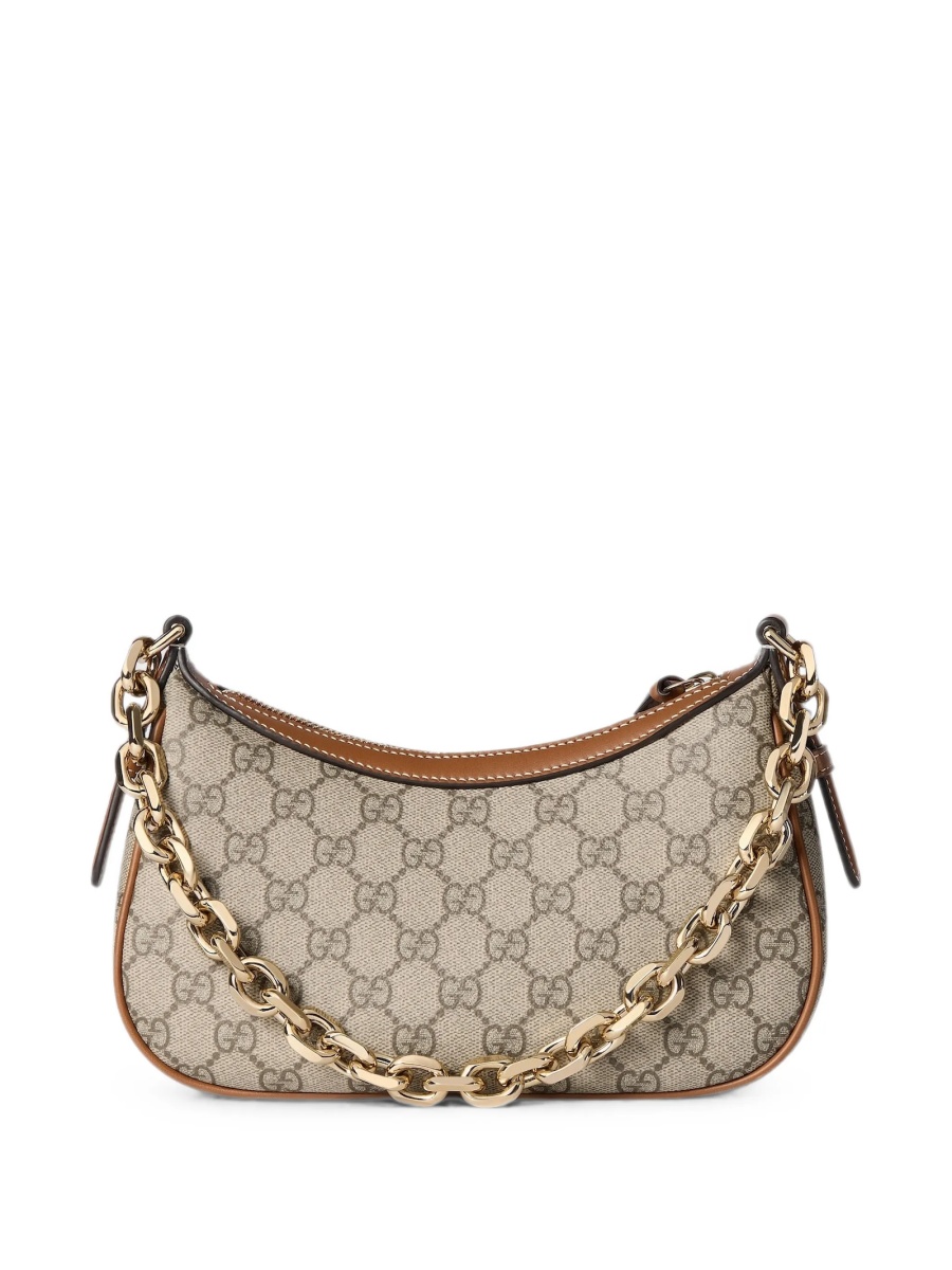 Geanta de mana Gucci neutra din material textil - Img 2