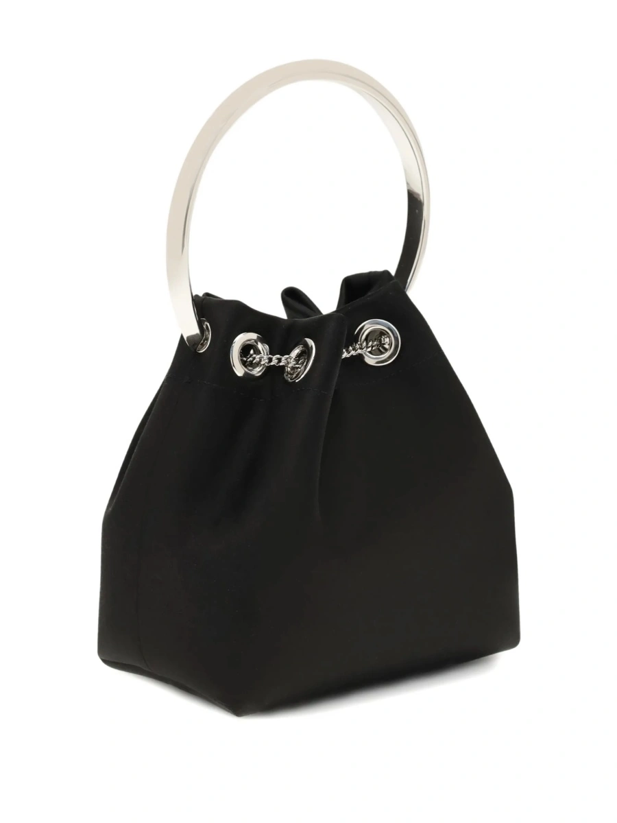 Geanta de mana Jimmy Choo Bon Bon neagra - Img 2