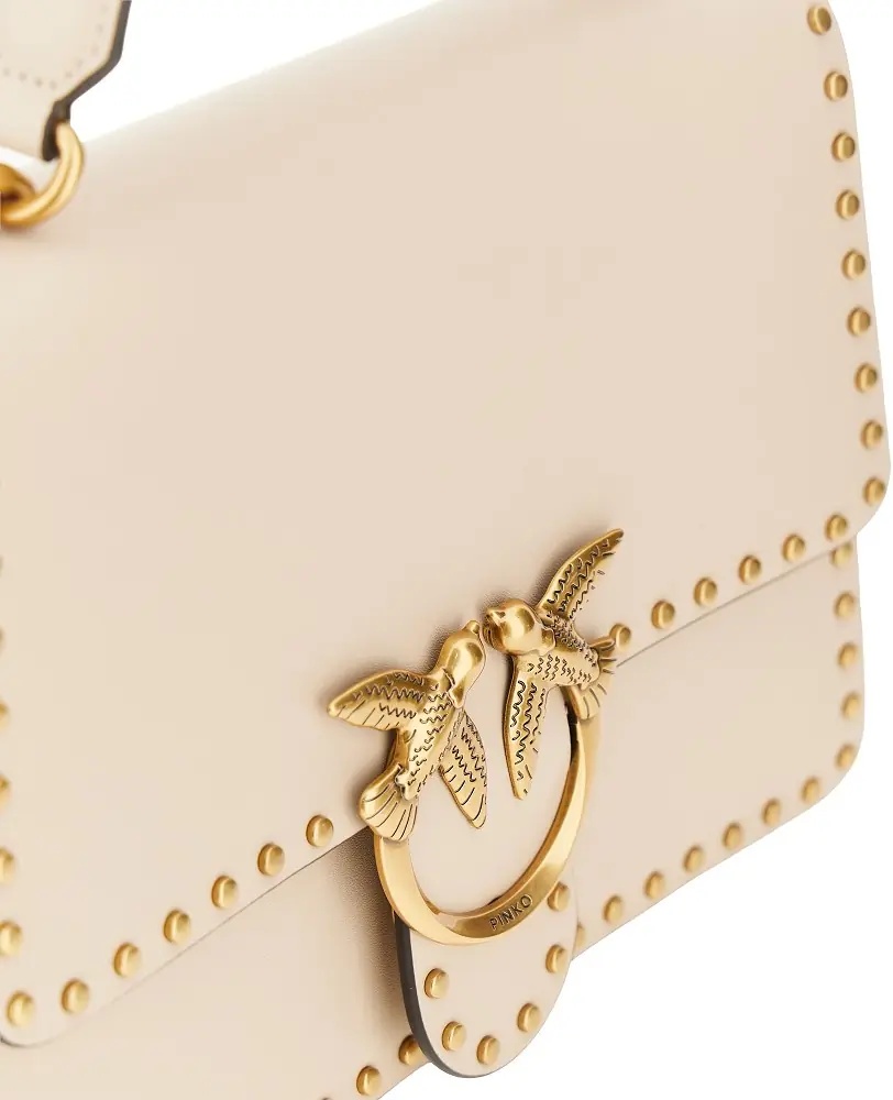 Geanta de mana Leather bag with Love Birds buckle - Img 4