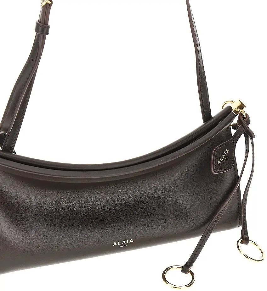 Geanta de mana Leather small 'Le Click East West' bag - Img 4