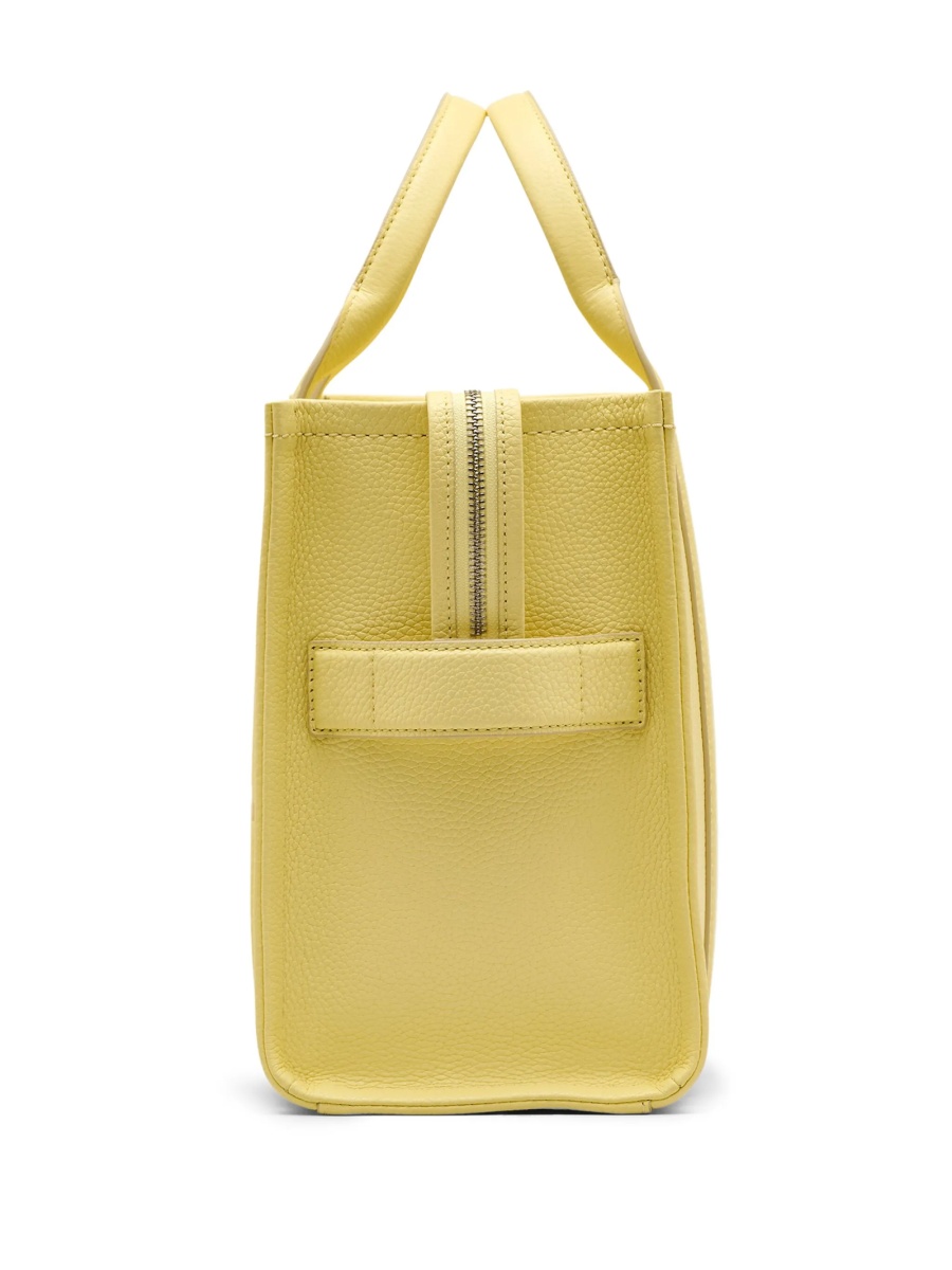 Geanta de mana Marc Jacobs galbena din piele - Img 5