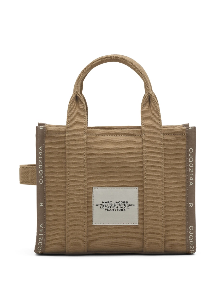 Geanta de mana Marc Jacobs maro din bumbac si polyester - Img 4