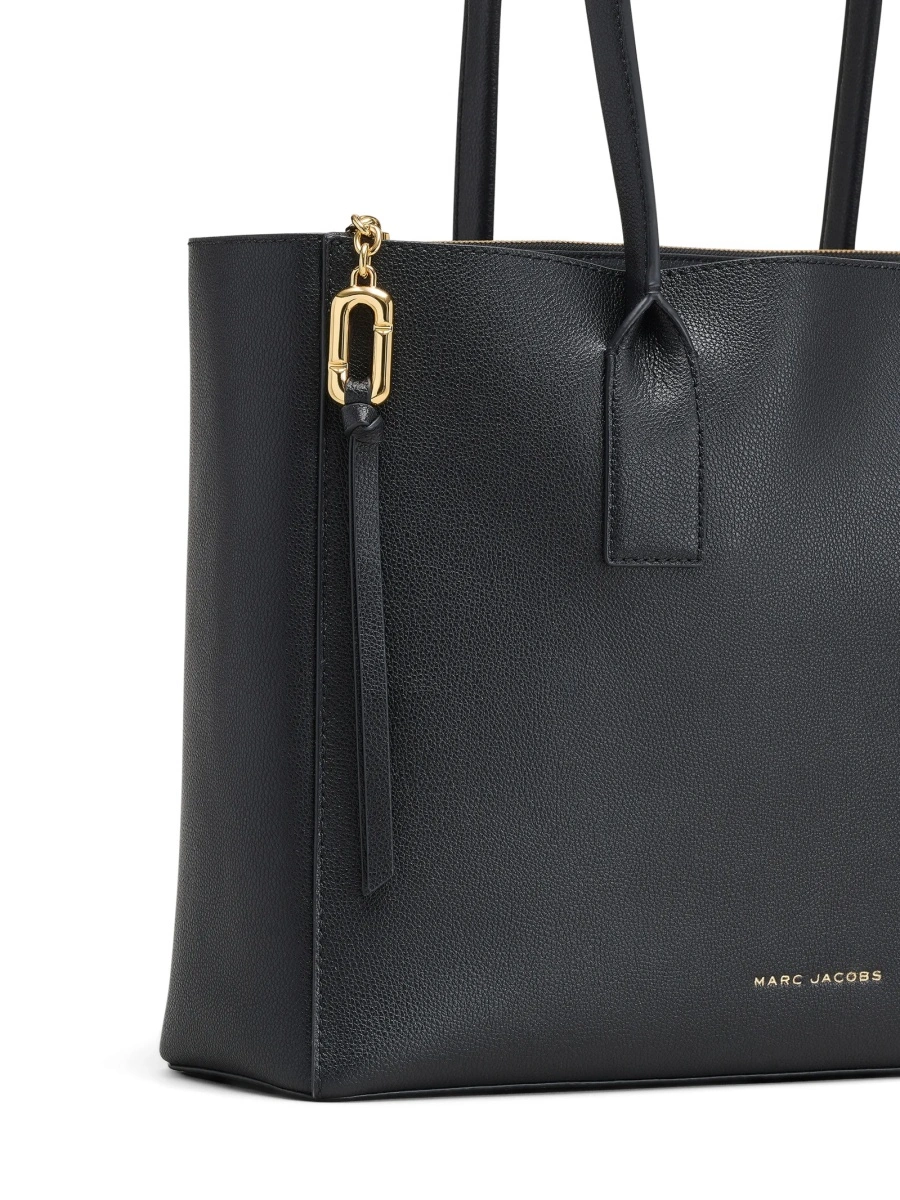 Geanta de mana Marc Jacobs neagra din piele si poliuretan - Img 5
