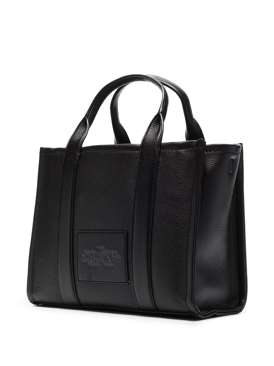 Geanta de mana Marc Jacobs neagra din piele - Img 3