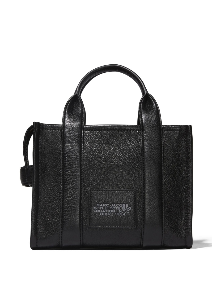 Geanta de mana Marc Jacobs neagra din piele - Img 4
