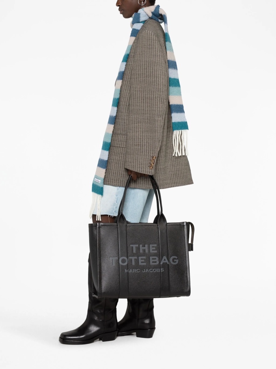 Geanta de mana Marc Jacobs neagra din piele - Img 2
