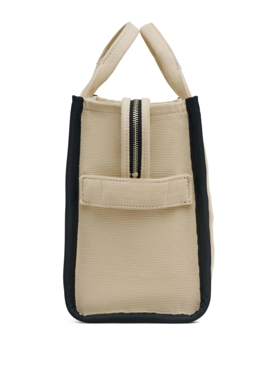 Geanta de mana Marc Jacobs neutra din bumbac si polyester - Img 5