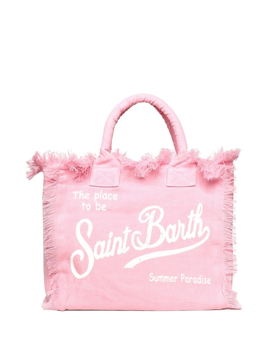 Geanta de mana Mc2 Saint Barth roz din material textil - Img 2
