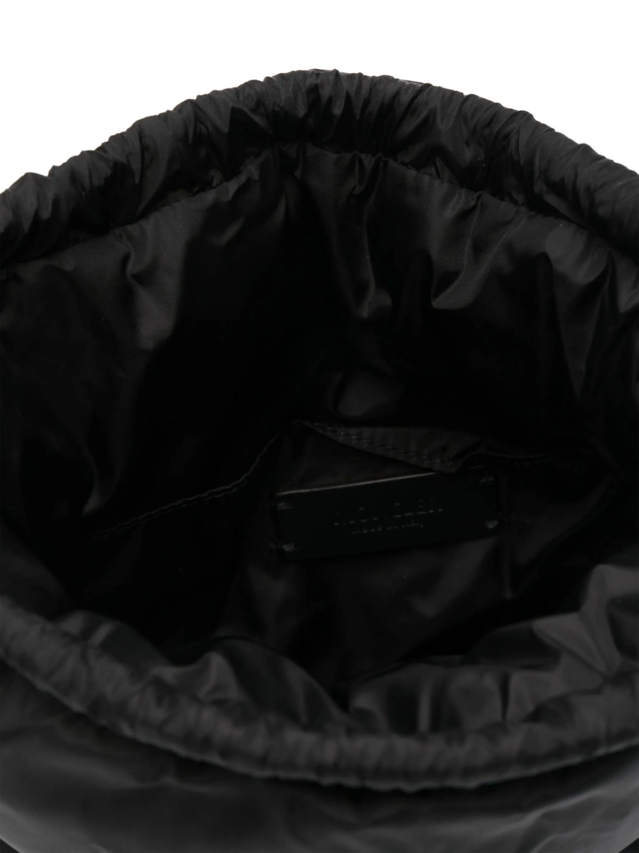Geanta de mana Moncler neagra din poliamida - Img 5