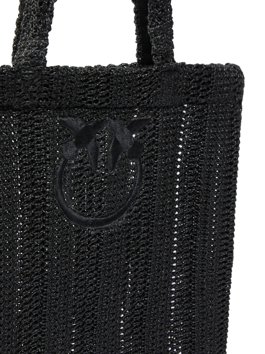 Geanta de mana Pinko neagra din polypropylene - Img 4