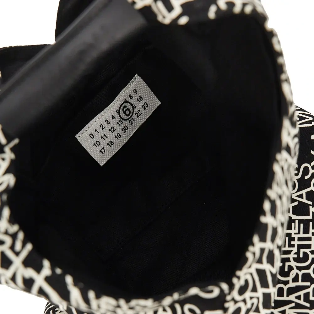 Geanta de mana Printed canvas medium Japanese bag - Img 3