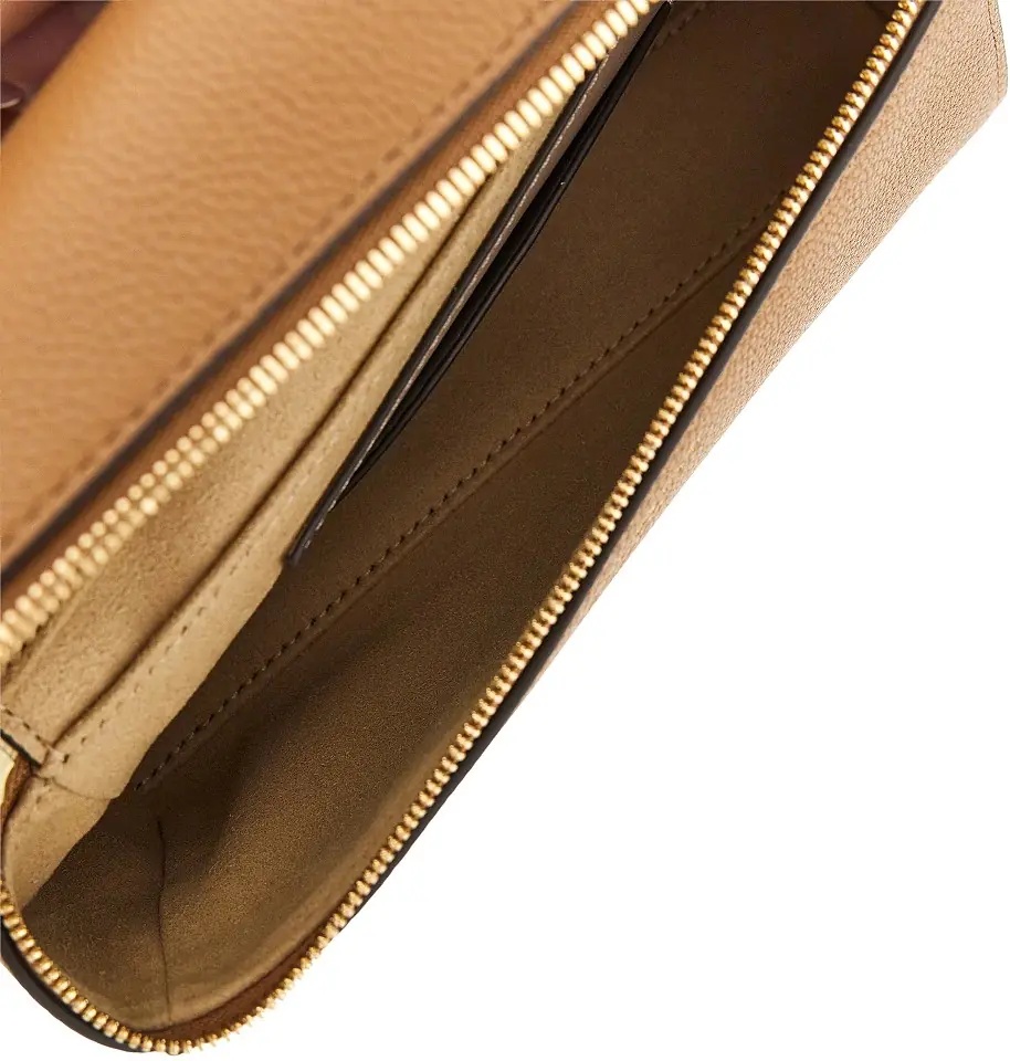 Geanta de mana 'Romy Slim' grained leather bag - Img 3